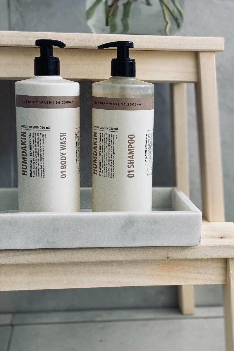 Humdakin Body wash, Chamomile and Sea Buckthorn - 500 ml. - Bahne